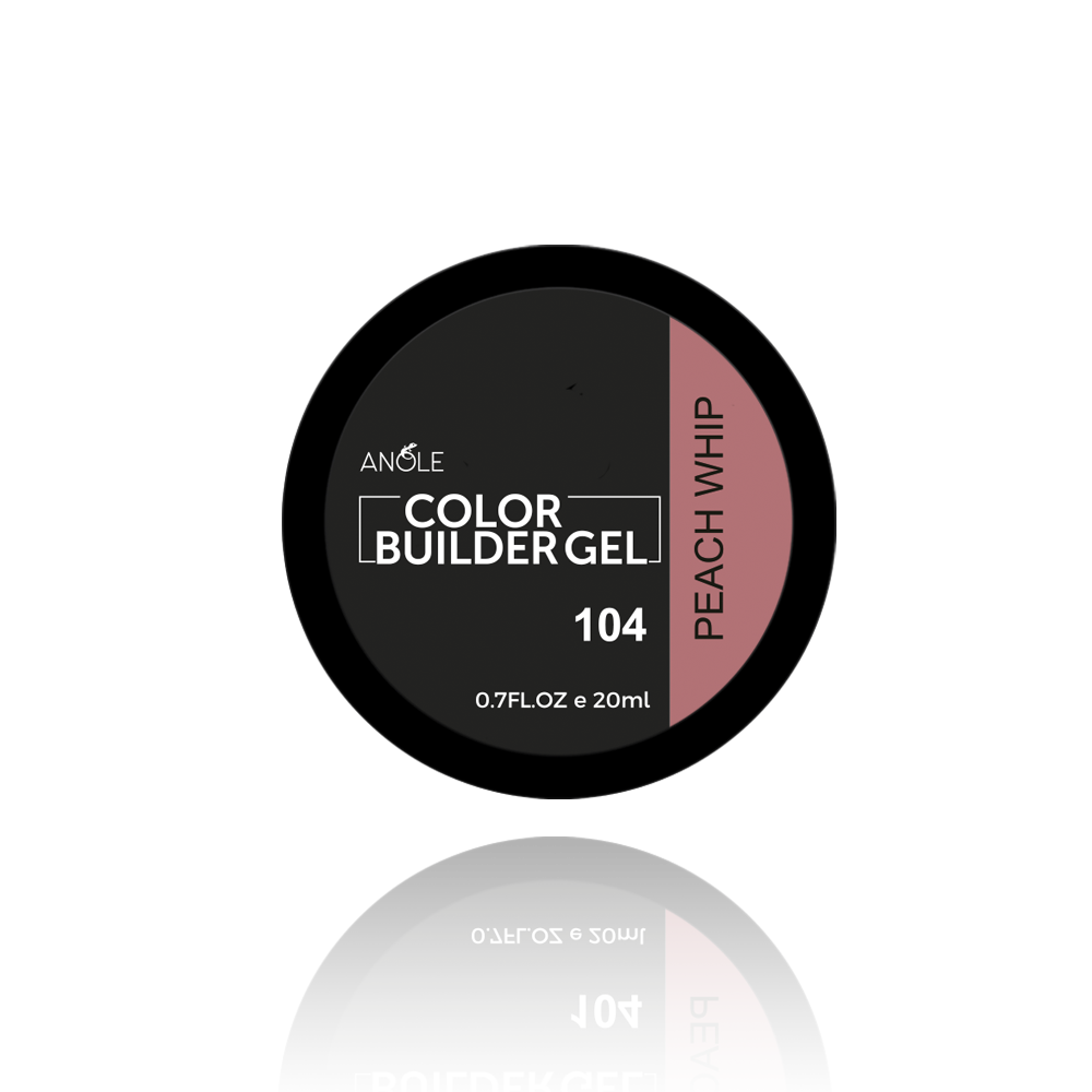 Color Builder Gel 104 Peach Whip | ANOLE TPO & Hema free