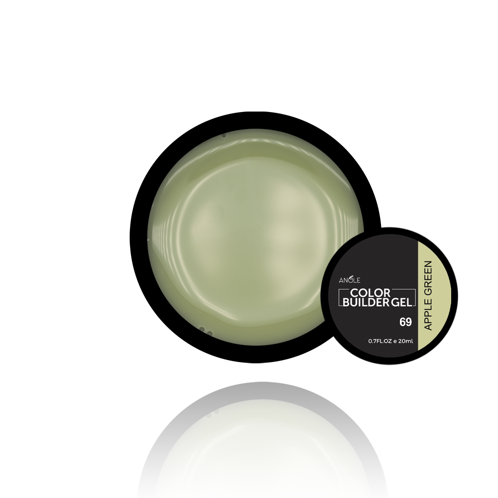 Color Builder Gel 69 Apple Green | ANOLE