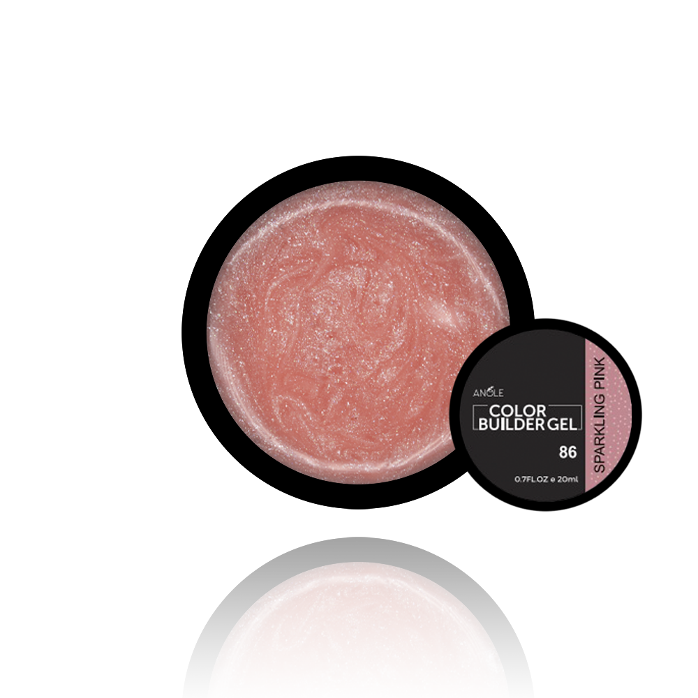 Color Builder Gel 86 Sparkling Pink | ANOLE