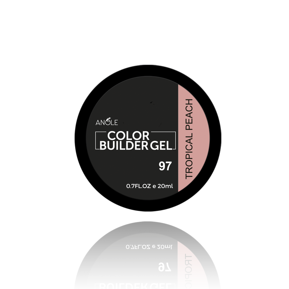 Color Builder Gel 97 Tropical Peach | ANOLE TPO & Hema free