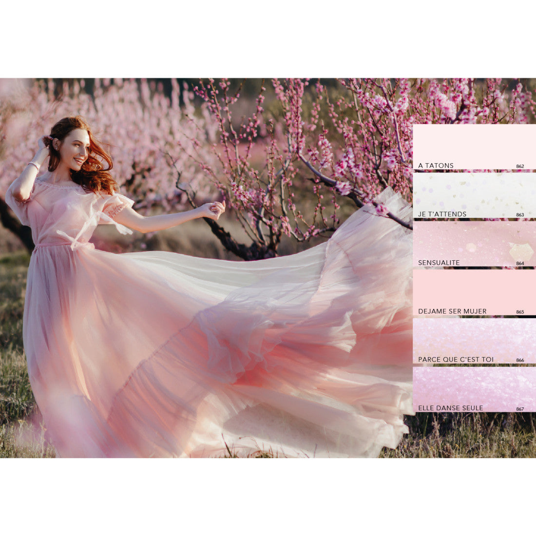 Brush N' Color Collectie JARDIN SECRET 6 x 10ml