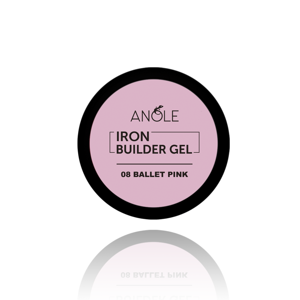 Iron Builder Gel 08 Ballet Pink | ANOLE
