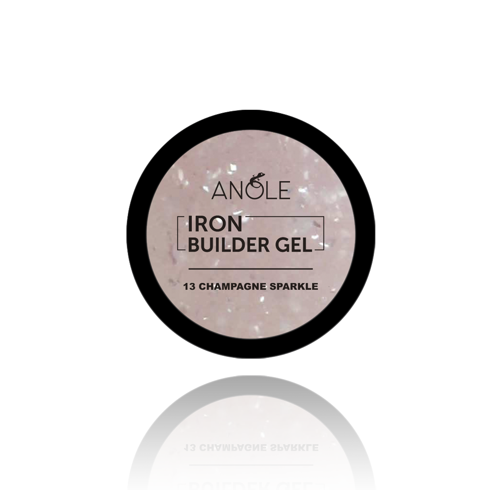Iron Builder Gel 13 Champagne Sparkle | ANOLE