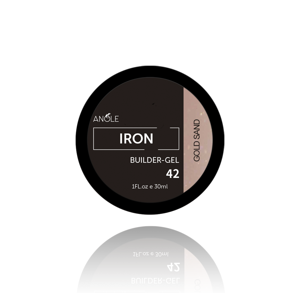 Iron Builder Gel 42 Gold Sand | ANOLE