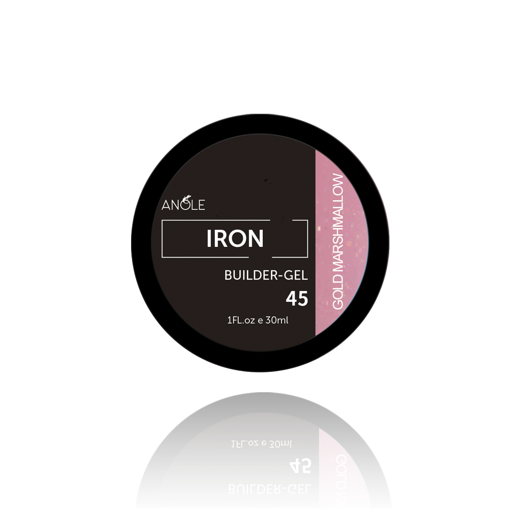 Iron Builder Gel 45 Gold Marshmallow | ANOLE