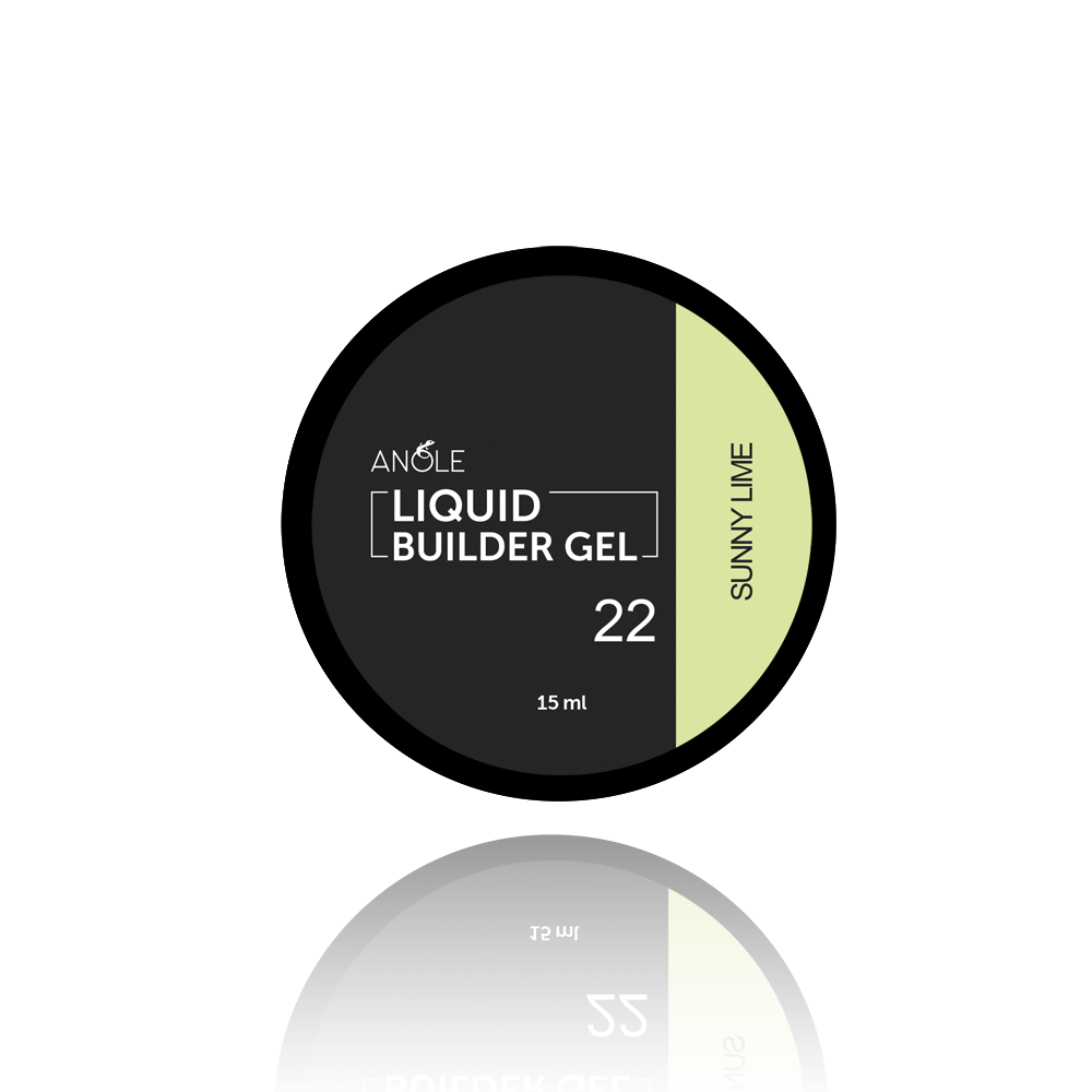 Liquid Builder Gel 22 Sunny Lime | ANOLE