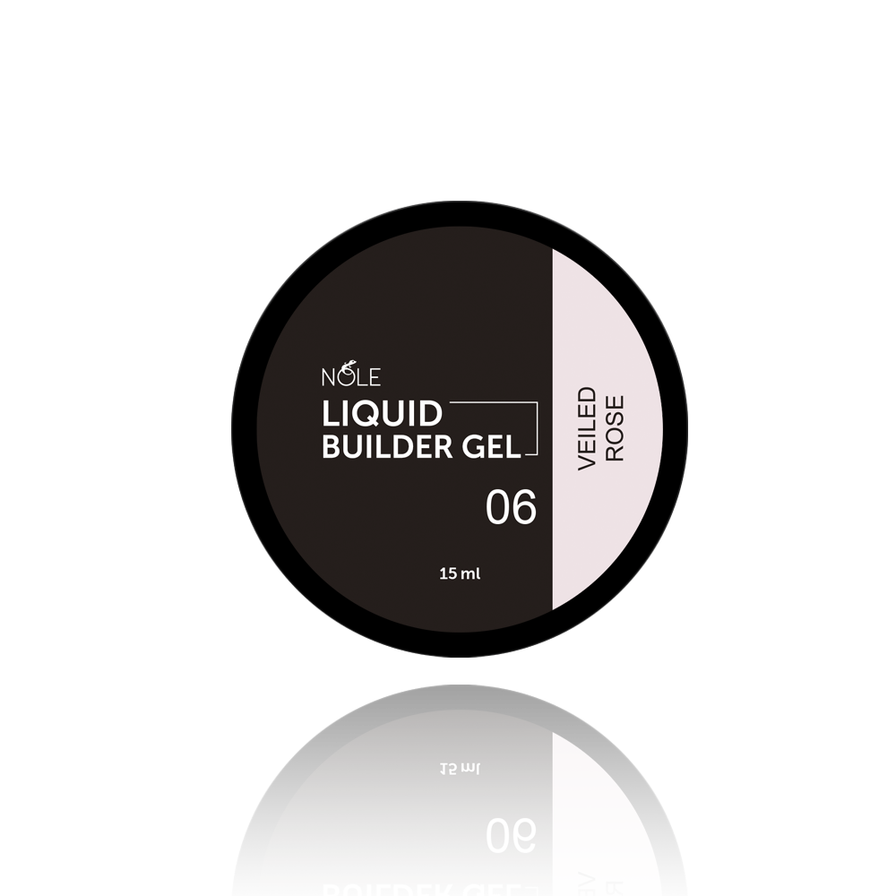 Liquid Builder Gel 06 Veiled Rose | 15ml pot