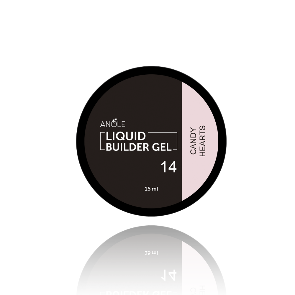 Liquid Builder Gel 14 Candy Hearts | ANOLE