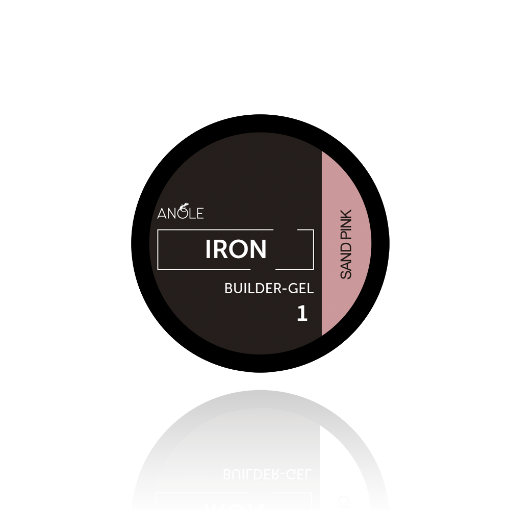 Iron Builder Gel 01 Sand Pink | ANOLE