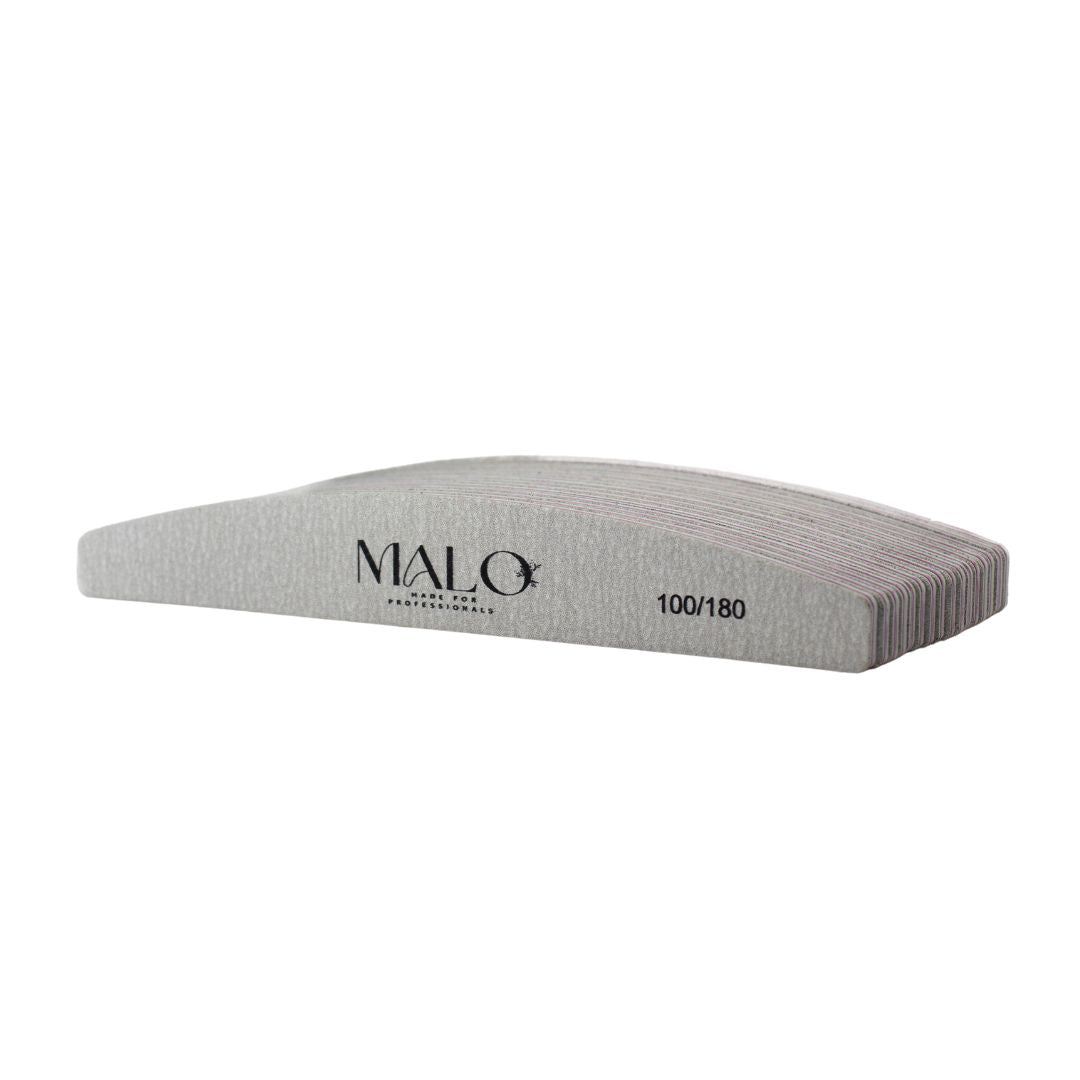 100/180 Grit Halfmoon File 25pcs/pack