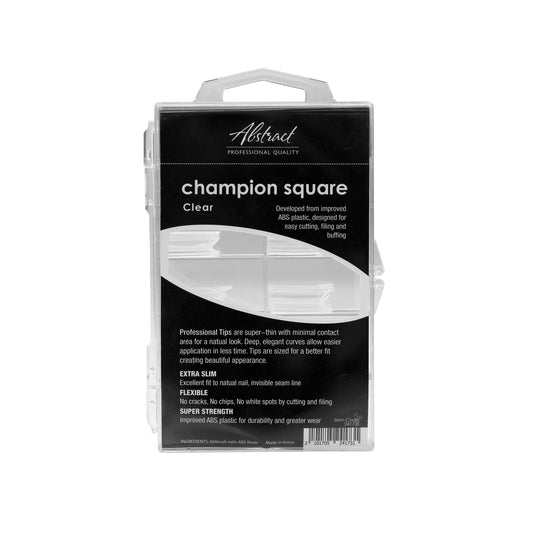 Champion Square Clear Tips 100pcs/box