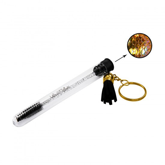 Lash Brush Keychain SCALE GOLD