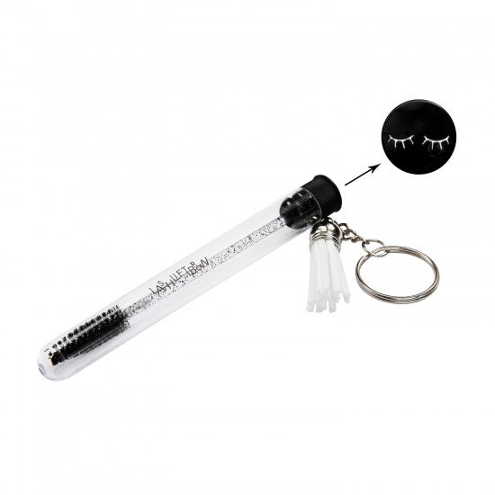 Lash Brush Keychain WINK BLACK