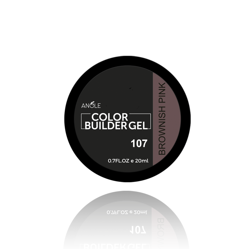 Color Builder Gel 107 Brownish Pink | ANOLE TPO & Hema free
