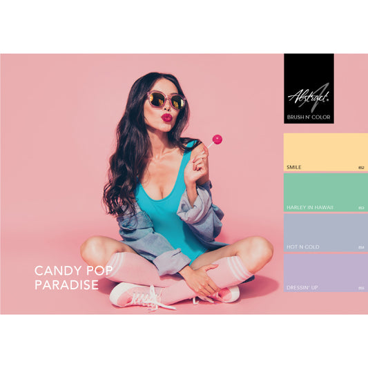 Brush N' Color Collectie CANDY POP PARADISE 4 x 10ml