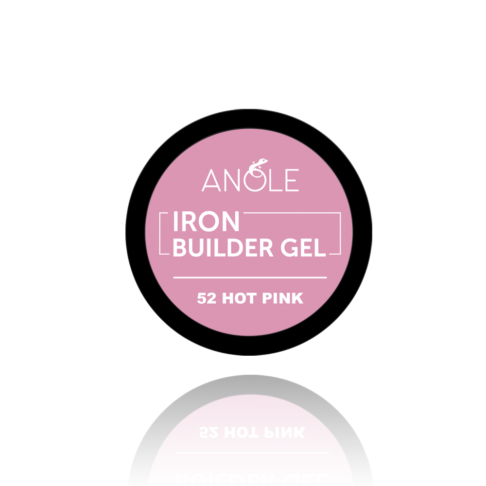 Iron Builder Gel 52 Hot Pink | ANOLE
