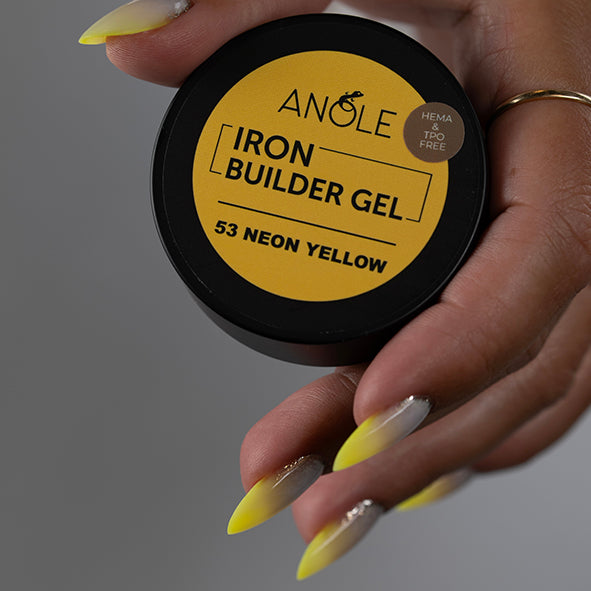 Iron Builder Gel 53 Neon Yellow | ANOLE