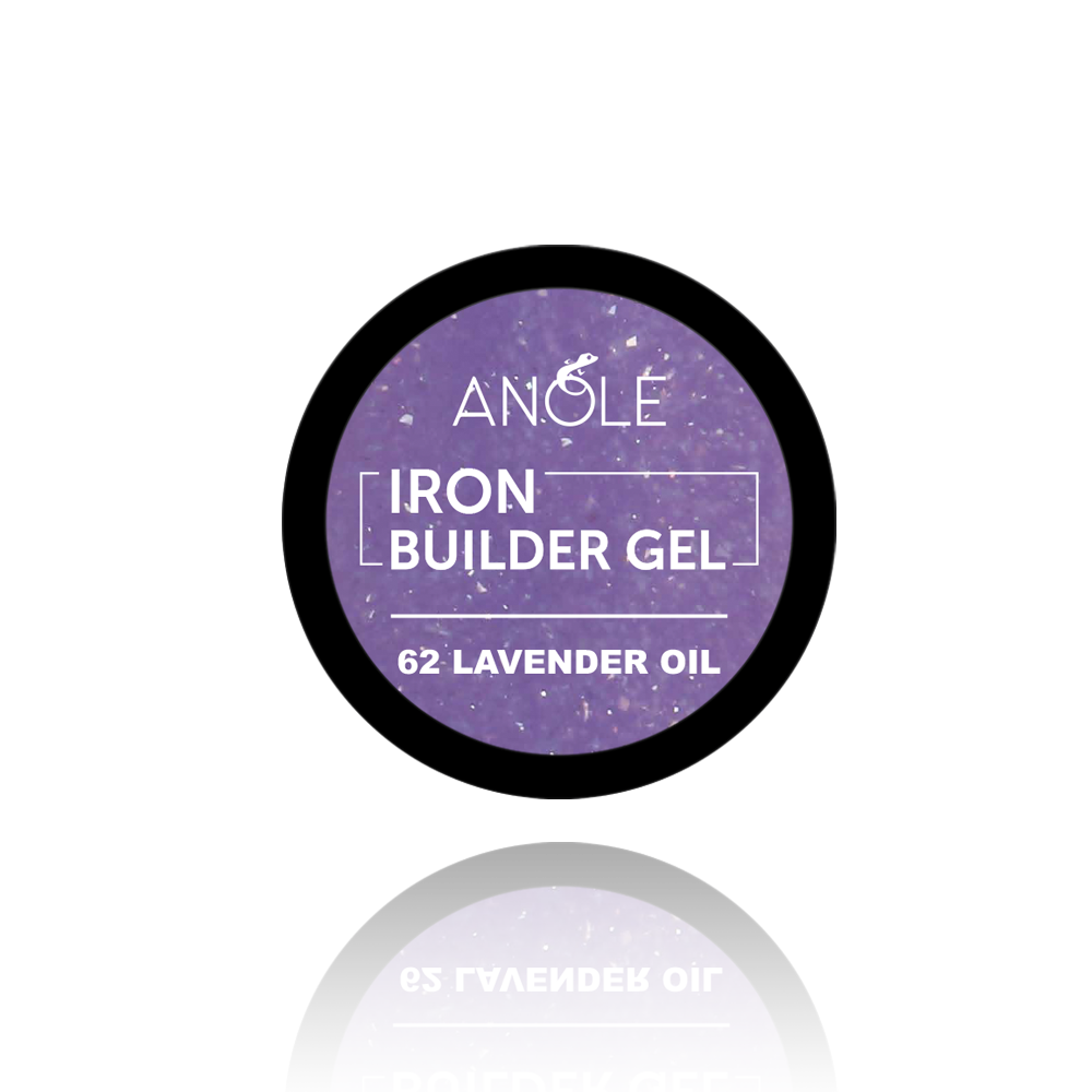 Iron Builder Gel 62 Lavender Oil | ANOLE