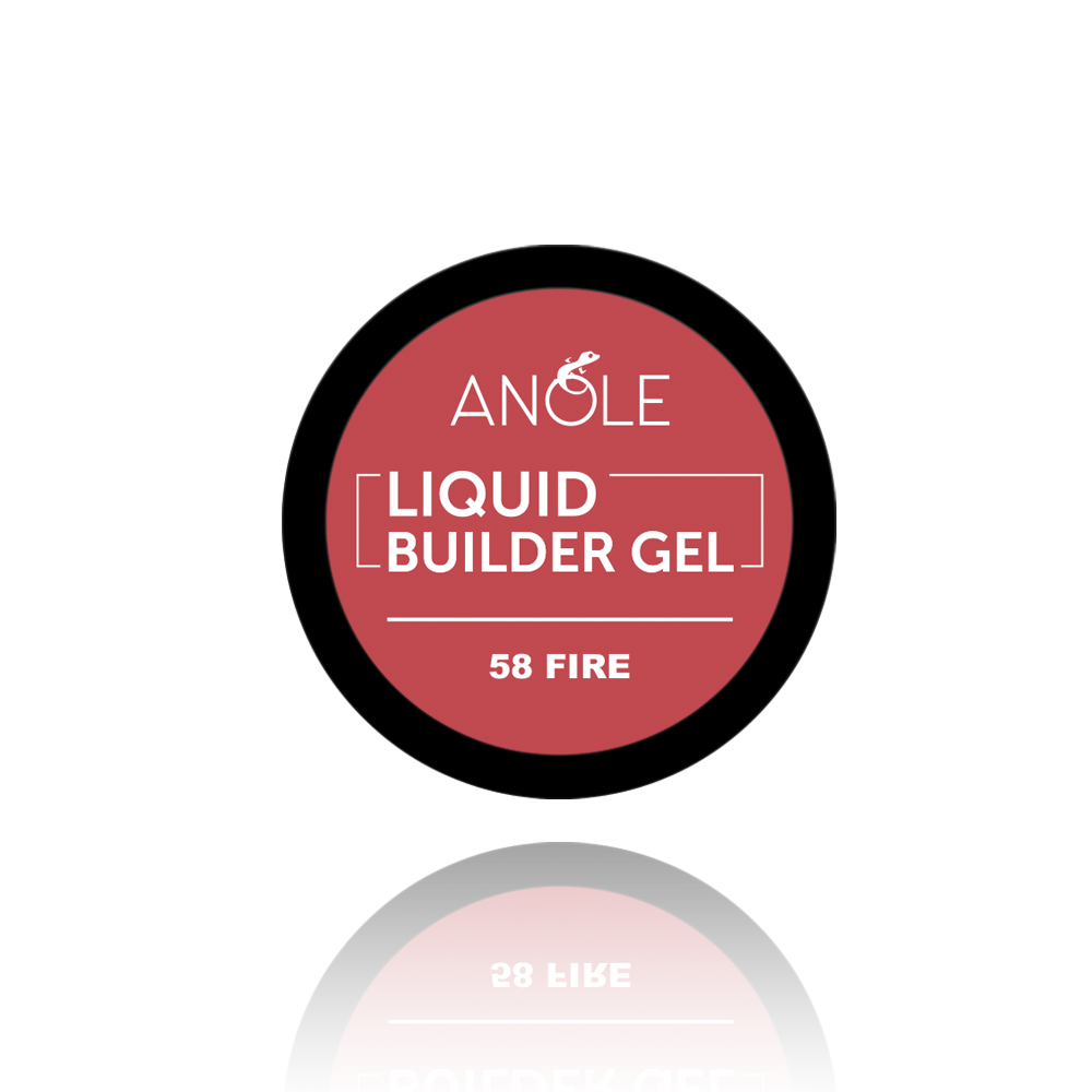 Liquid Builder Gel 58 Fire | ANOLE