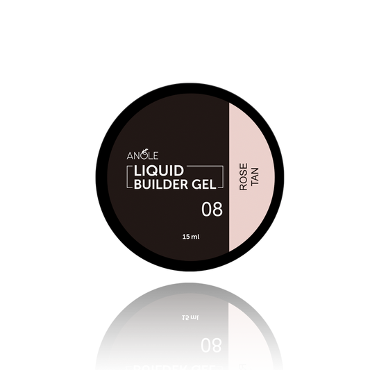 Liquid Builder Gel 08 Rose Tan | 15ml pot