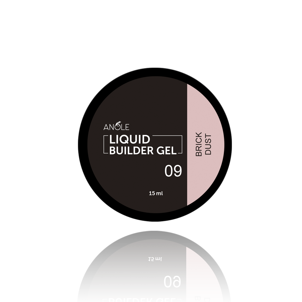 Liquid Builder Gel 09 Brick Dust | 15ml pot