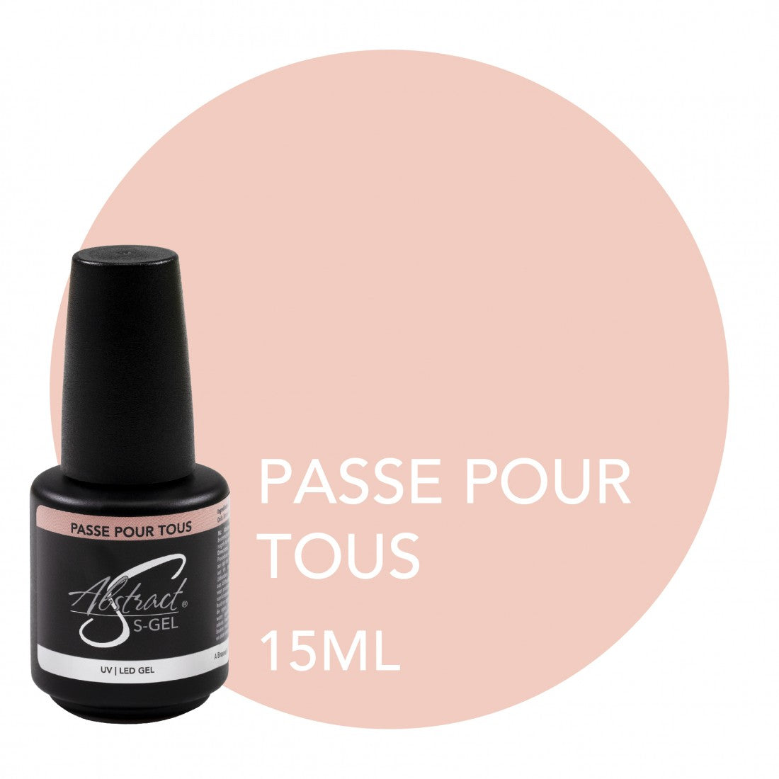 S-Gel - BIAB BUILDER GEL - PASSE POUR TOUS 15ml