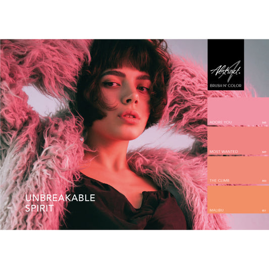 Brush N' Color Collectie UNBREAKABLE SPIRIT 4 x 10ml