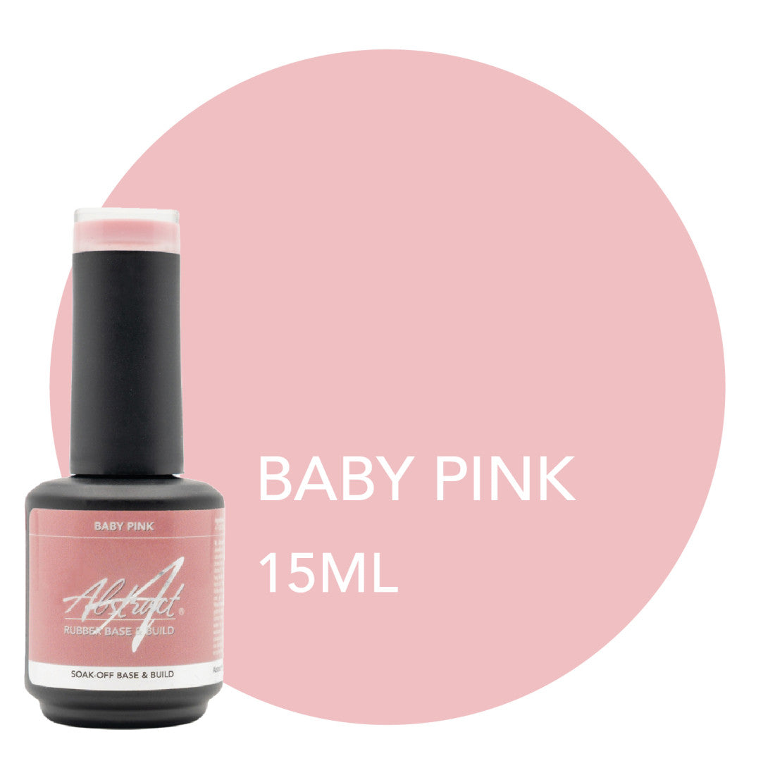 Rubber Base & Build BABY PINK 15ml