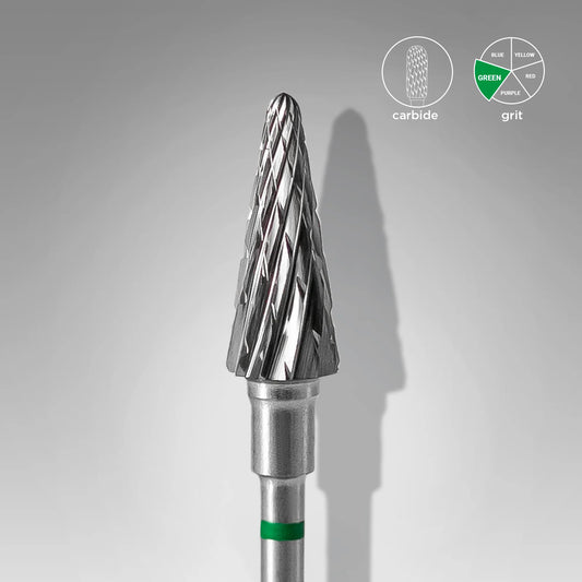 Green Carbide Cone 6mm / Working Part 14mm