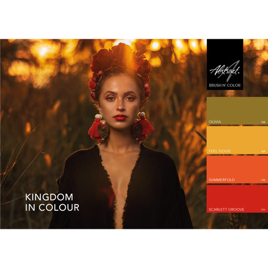 Brush N' Color Collection KINGDOM IN COLOUR 4 x 10ml