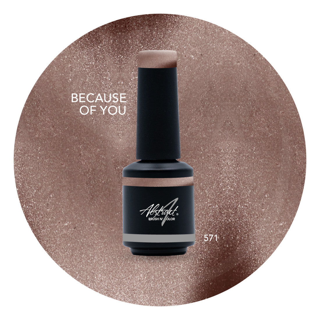 Brush N' Color BECAUSE OF YOU 10ml (Miss Independent) - cat eye-
