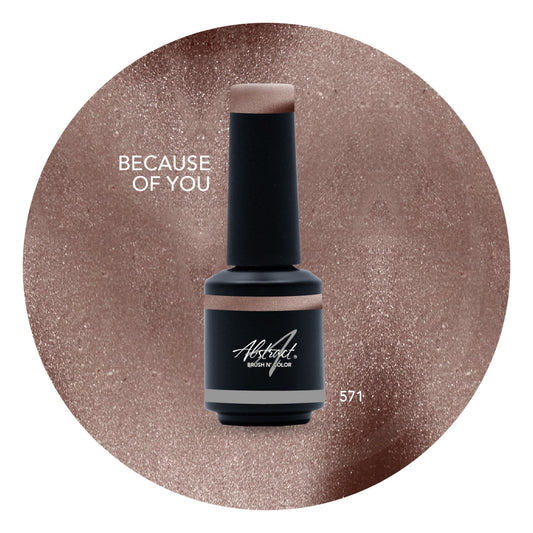 Brush N' Color BECAUSE OF YOU 10ml (Miss Independent) - cat eye-