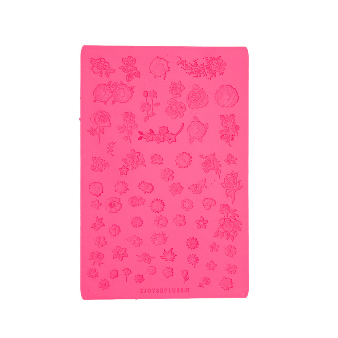 Silicone Stamping Plate FLOWERS